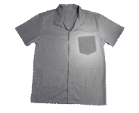 Bolso superior camisa brim Bolso superior camisa brim