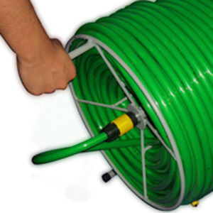 enrolador de mangueira facil manuseio