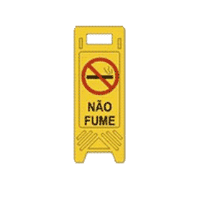 cavalete-seguranca Não fume
