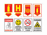 Placas de Sinalização