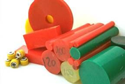 Compre com Cartão BNDES Tarugos de PU(Poliuretano) Tarugos de PU
