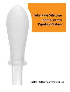 tetina de silicone pipetas pastour